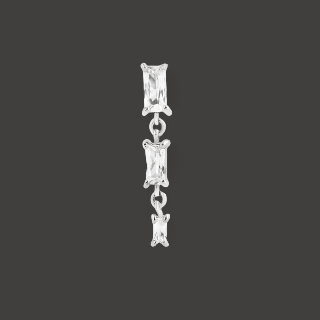 Harlow with Cubic Zirconia in 14kt White Gold