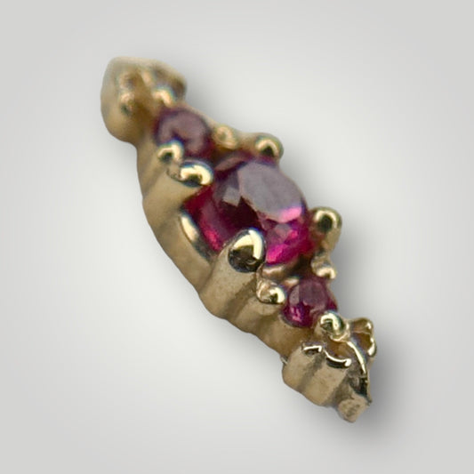 Heiress with Rubies in 14kt Yellow Gold