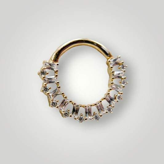 Obsessed with Cubic Zirconia in 14kt Yellow Gold (Clicker)