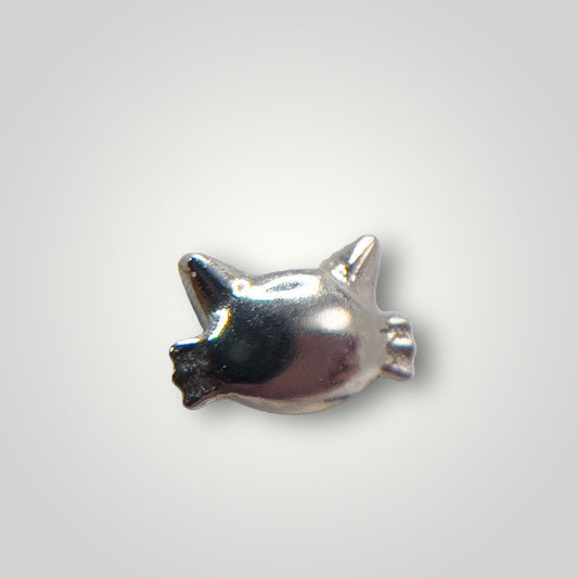 cat head titanium bead threadless