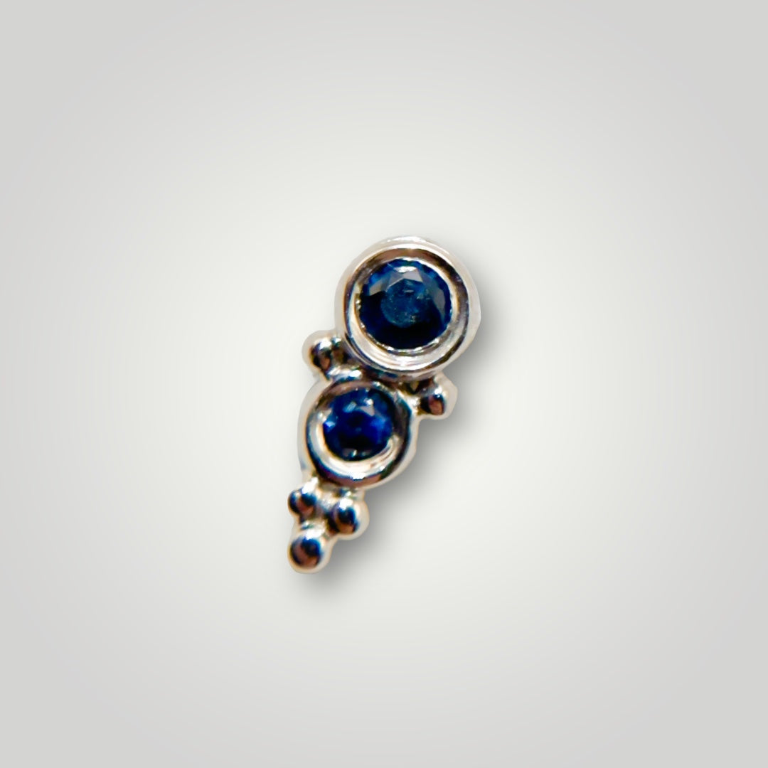 Prophecy with Sapphire in 14kt White Gold