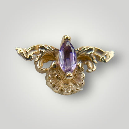 Resurrection with Amethyst in 14kt Yellow Gold