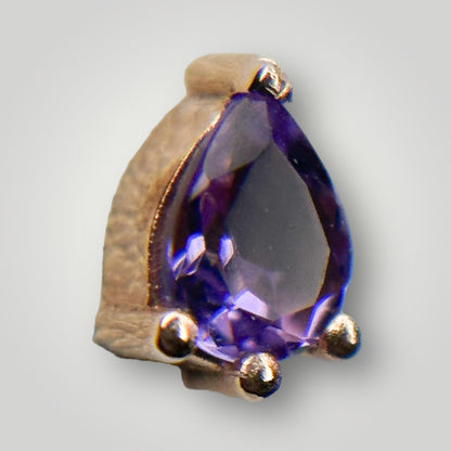 Tulsi with Amethyst in 14kt Rose Gold