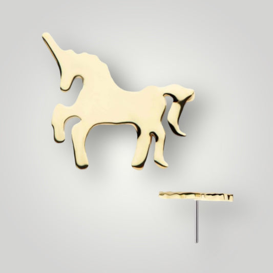 Unicorn in 14kt Yellow Gold