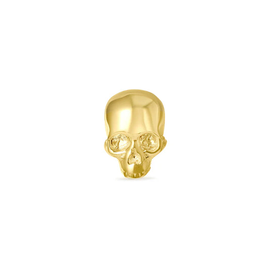 Skull by Norvoch 14kt yellow gold