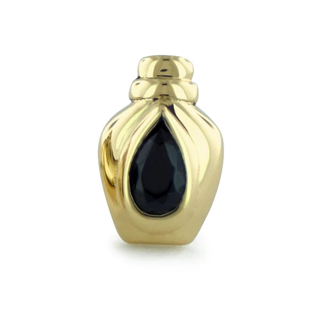 Poison Bottle 18 kt yellow gold Neometal Threadless End