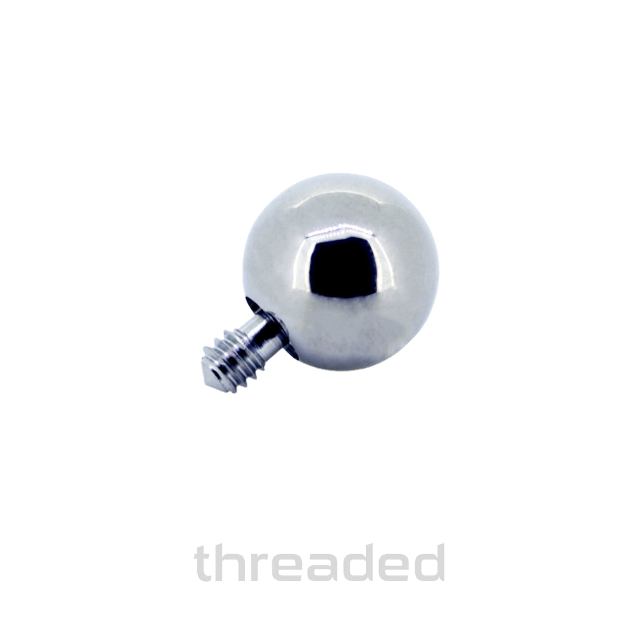 Threaded Ball - Stainless Steel