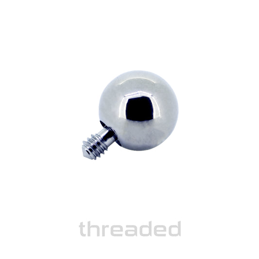 Threaded Ball - Titanium